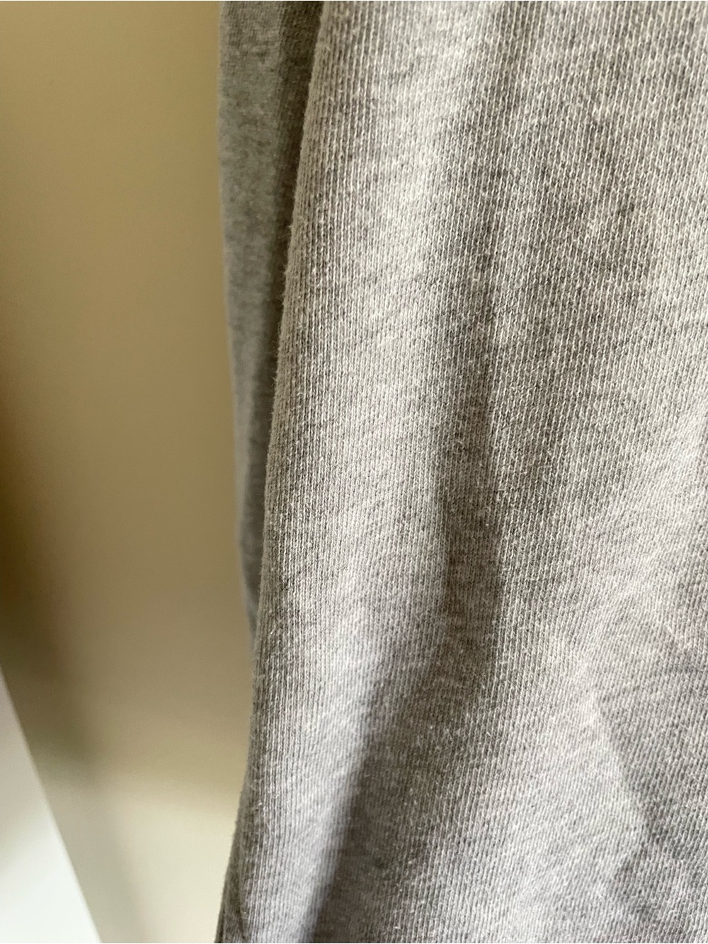Aerie Oh So Cozy Ribbed Panel Crewneck Pullover Sweatshirt in Grey Size Large - Picture 4 of 5